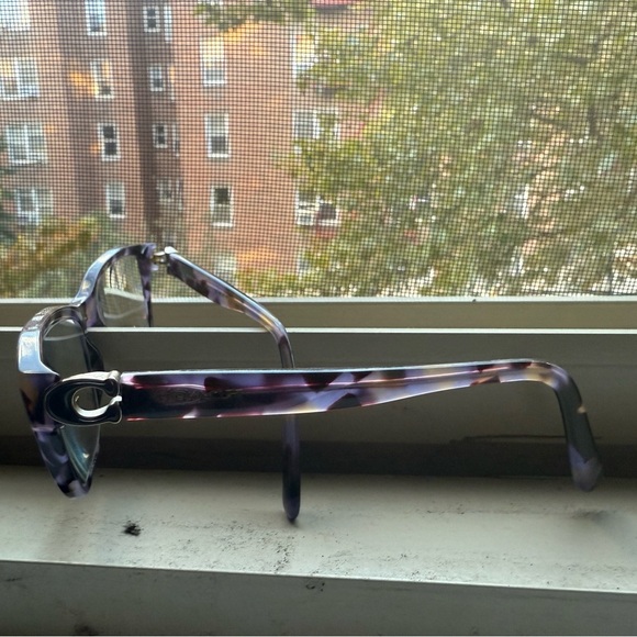 Coach HC6154F Purple Eye Glasses  tortoise-shell pattern. main image 5